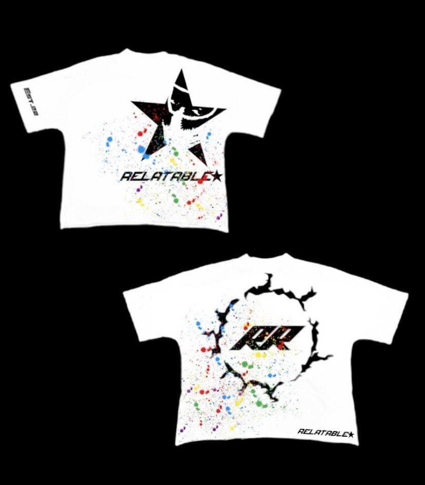 Crop Short Sleeve Crew Neck graphic T-Shirt