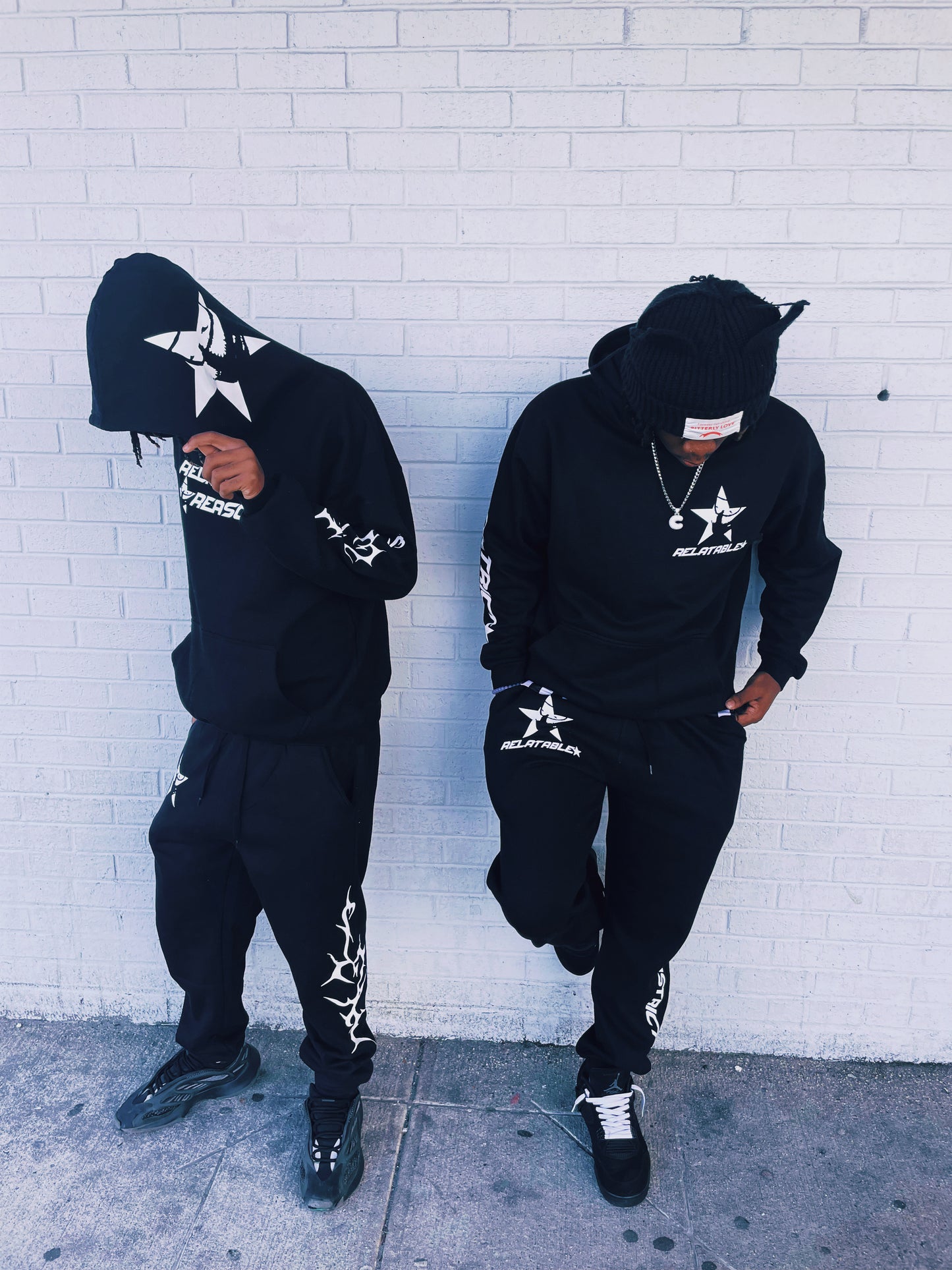 RR P2 Mask Black Hoodie